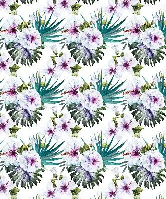 Verdunkelungsrollo Blumen