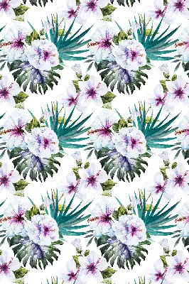 Verdunkelungsrollo Blumen