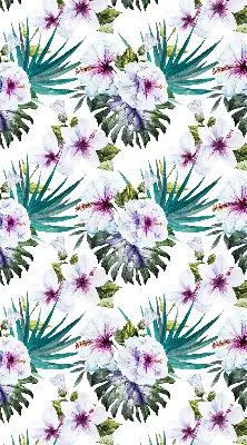 Verdunkelungsrollo Blumen