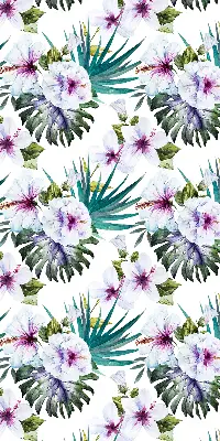 Verdunkelungsrollo Blumen