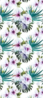 Verdunkelungsrollo Blumen