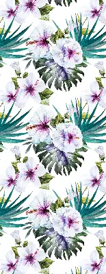 Verdunkelungsrollo Blumen