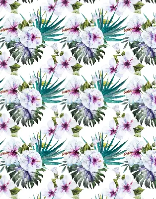 Verdunkelungsrollo Blumen