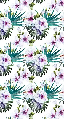 Verdunkelungsrollo Blumen