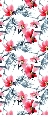 Verdunkelungsrollo Blumen