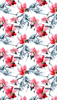 Verdunkelungsrollo Blumen