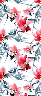 Verdunkelungsrollo Blumen