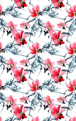 Verdunkelungsrollo Blumen