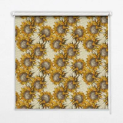 Rollo lichtundurchlässig Sonnenblume
