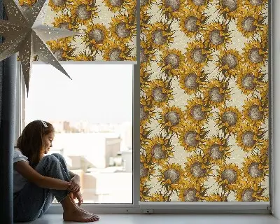 Rollo lichtundurchlässig Sonnenblume