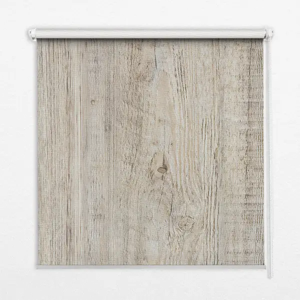 Rollo lichtundurchlässig Helles Holz