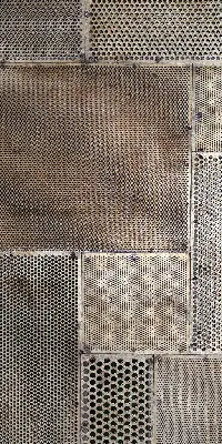 Fenster rollo Metallwand