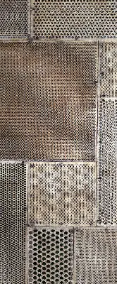 Fenster rollo Metallwand