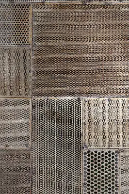 Fenster rollo Metallwand