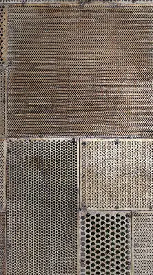 Fenster rollo Metallwand