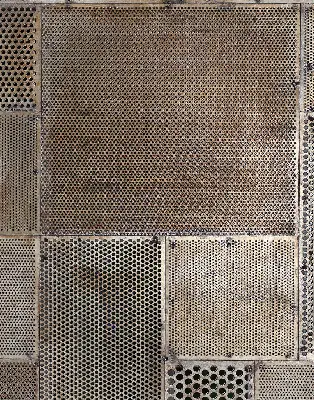 Fenster rollo Metallwand