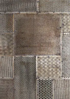 Fenster rollo Metallwand