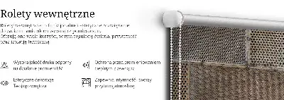 Fenster rollo Metallwand