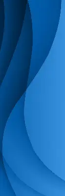 Rollo lichtundurchlässig Blaue Wellen
