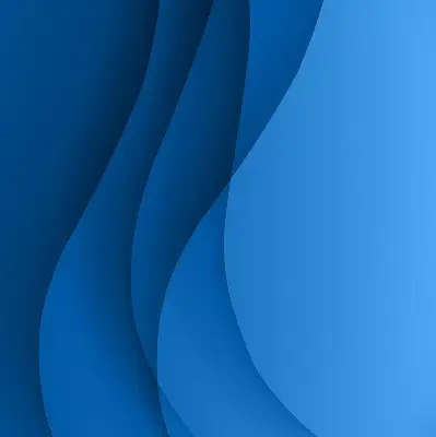 Rollo lichtundurchlässig Blaue Wellen