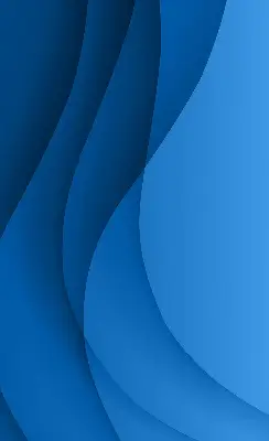 Rollo lichtundurchlässig Blaue Wellen