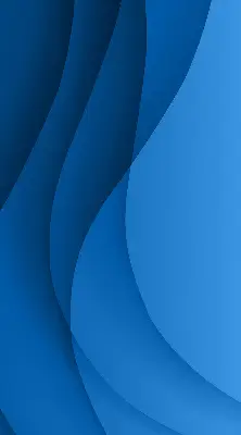 Rollo lichtundurchlässig Blaue Wellen