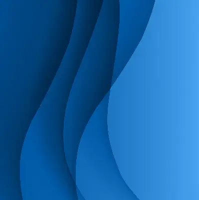 Rollo lichtundurchlässig Blaue Wellen