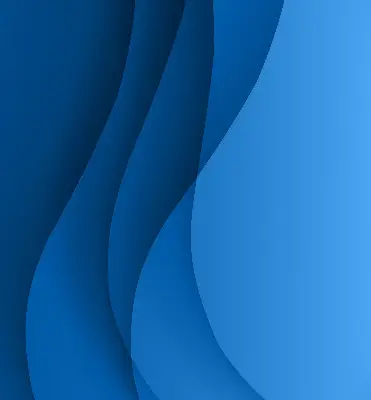 Rollo lichtundurchlässig Blaue Wellen