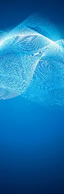 Fenster rollo Blaue Animation