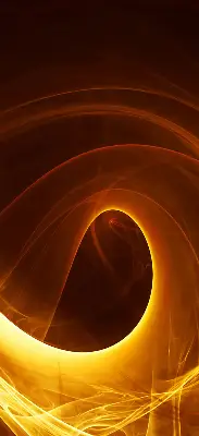 Rollo lichtundurchlässig Orange Abstraktion