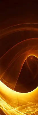 Rollo lichtundurchlässig Orange Abstraktion