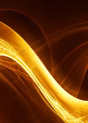 Rollo lichtundurchlässig Orange Abstraktion