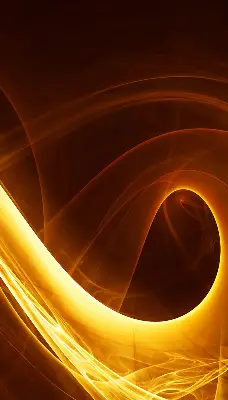 Rollo lichtundurchlässig Orange Abstraktion