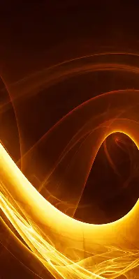 Rollo lichtundurchlässig Orange Abstraktion