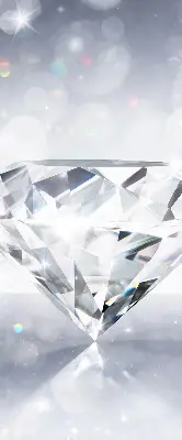 Rollo lichtundurchlässig Diamanten