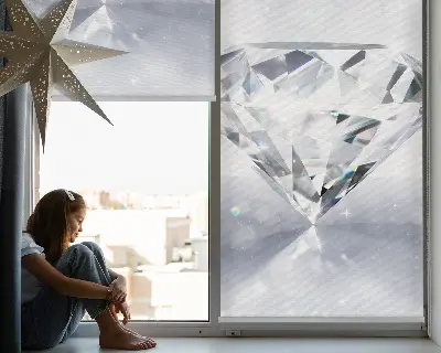 Rollo lichtundurchlässig Diamanten