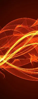 Fenster rollo Orange Abstraktion