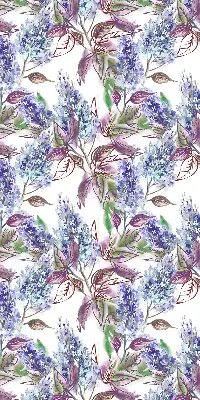Fenster rollo Sommerblumen