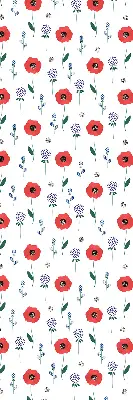 Verdunkelungsrollo Mohnblumen