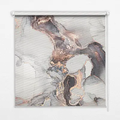 Fenster rollo Grauer Marmor