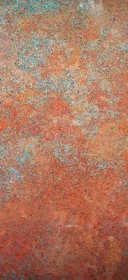 Verdunkelungsrollo Orangefarbenes Blech