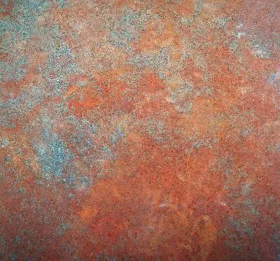 Verdunkelungsrollo Orangefarbenes Blech