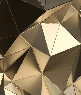Verdunkelungsrollo Goldene Dreiecke