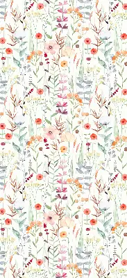 Verdunkelungsrollo Bunte Blumen