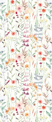 Verdunkelungsrollo Bunte Blumen