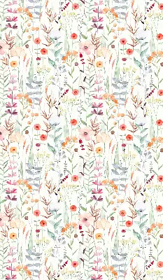 Verdunkelungsrollo Bunte Blumen