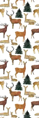 Fenster rollo Hirsche und Rehe