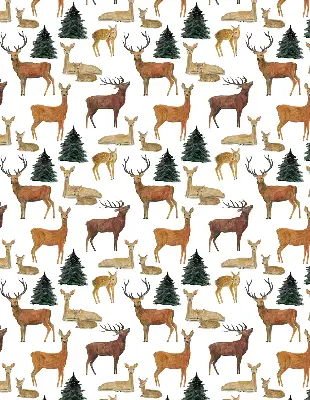 Fenster rollo Hirsche und Rehe