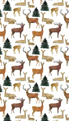 Fenster rollo Hirsche und Rehe