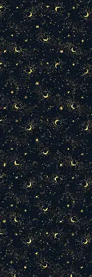 Fenster rollo Mond und Sterne